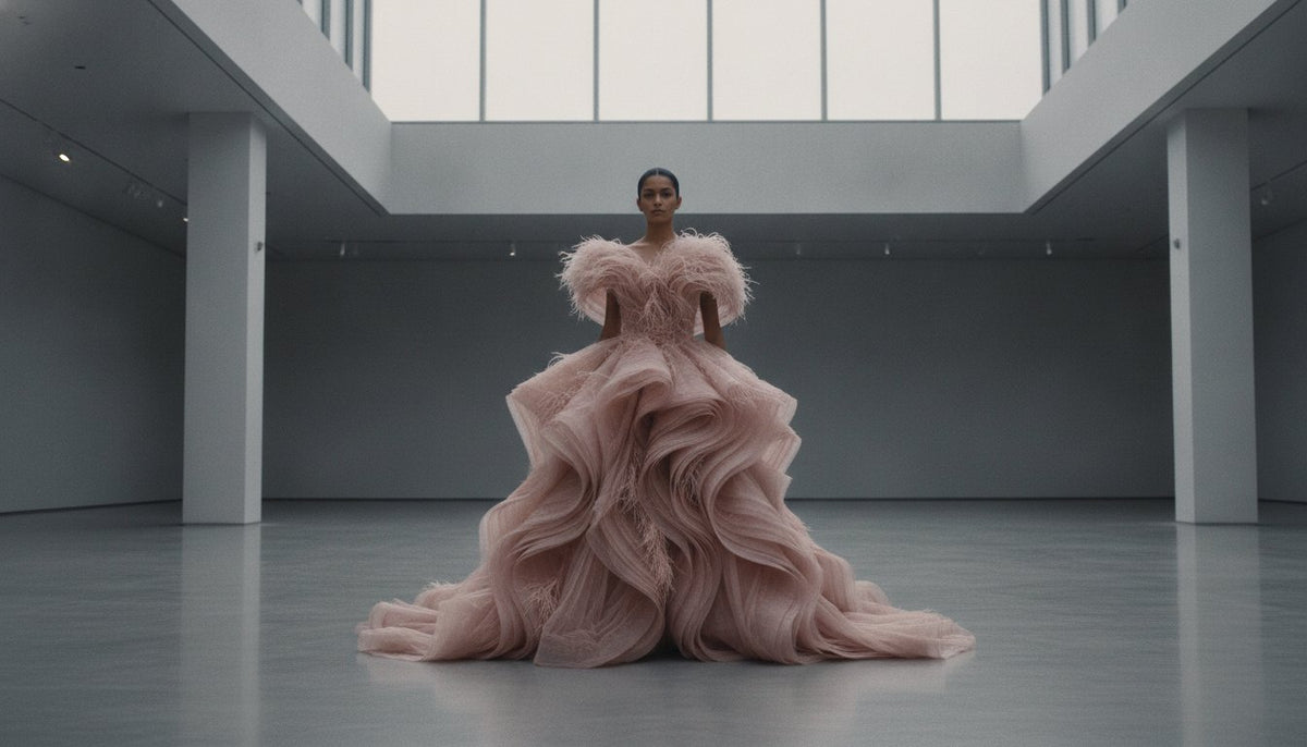 The Art of the Ruffle Gown: A Masterclass in Couture Volume and Artistry